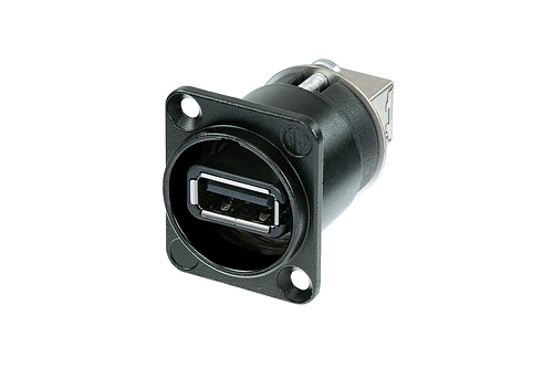 Reversibler USB-Adapter, Schwarz - vn-nausb-bh