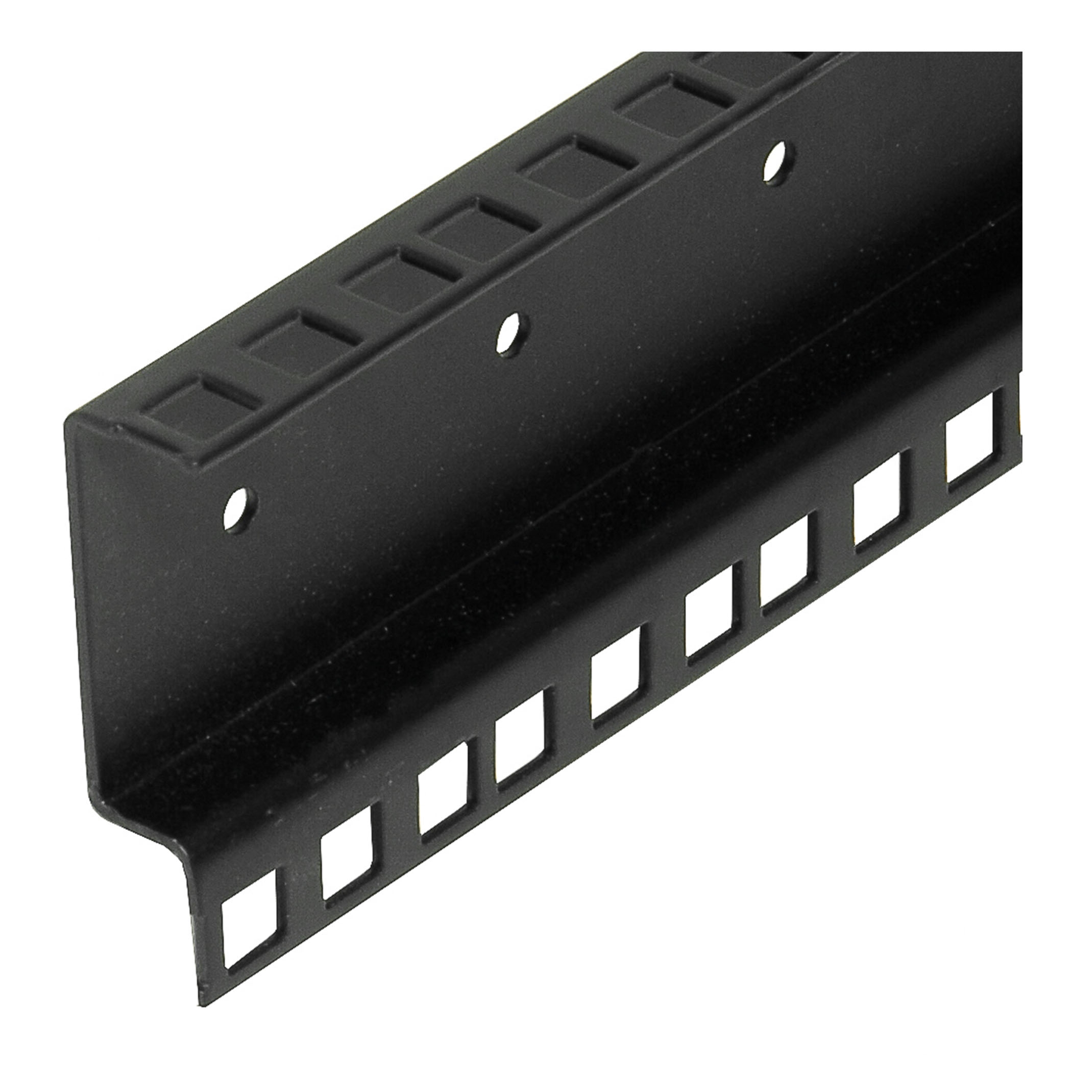Guia rack doble acero 2mm 8U - 6145-08h