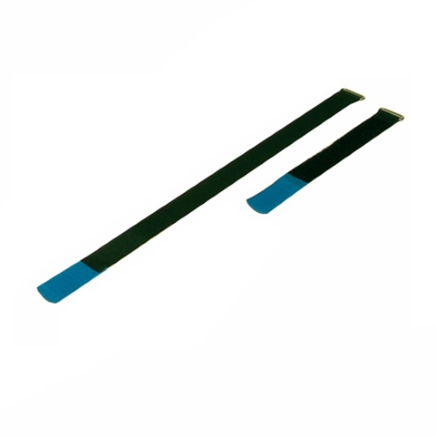 Kabelbinder 410x25mm met haaktip blauw, (10 stuks)